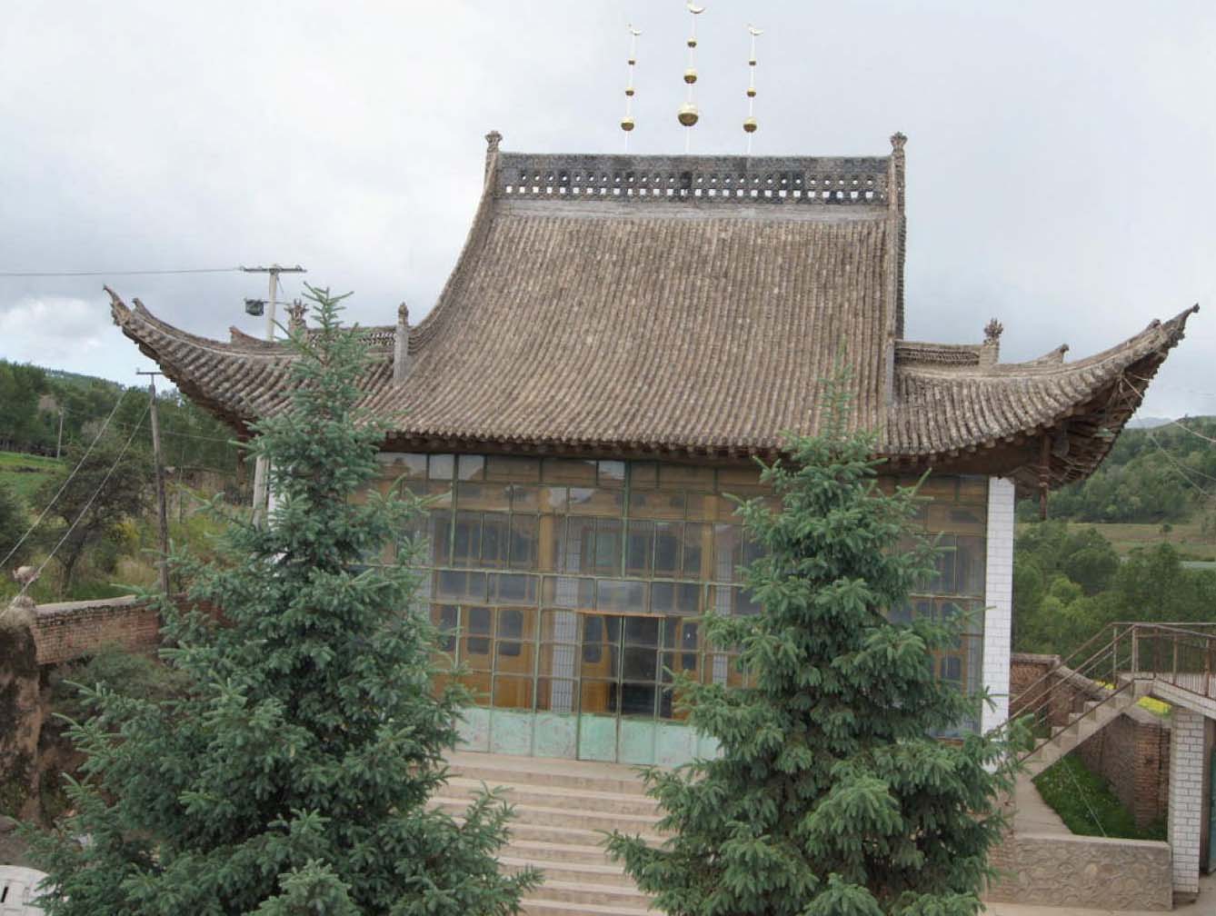 广河县寺后子清真大寺图片